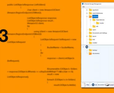 Manage objects in AWS S3 Buckets in C#